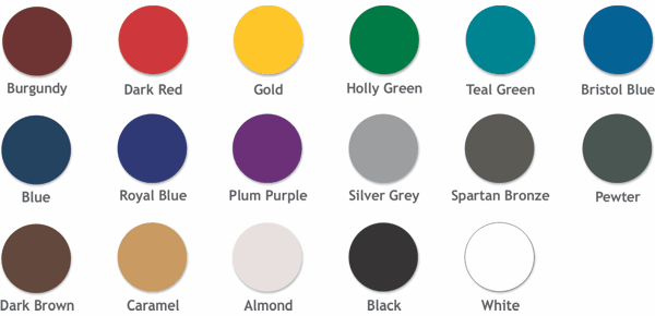 Cabinet & Frame Colors