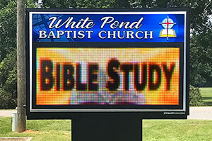 How LED Signs Can Help Your Church Have a Successful Reopening