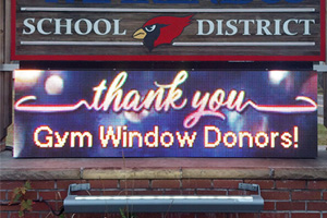 How Schools Can Use LED Signs for Fundraising and Community Support