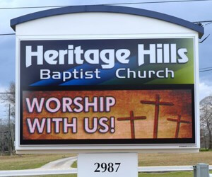 LED Church Signs Versus Other Types of Church Signs