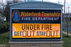 How a Fire Department Can Use an Outdoor Digital Sign to Improve ISO Classification