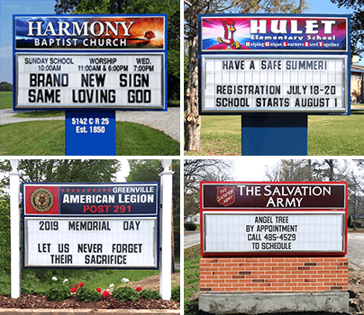 Changeable Letter Signs