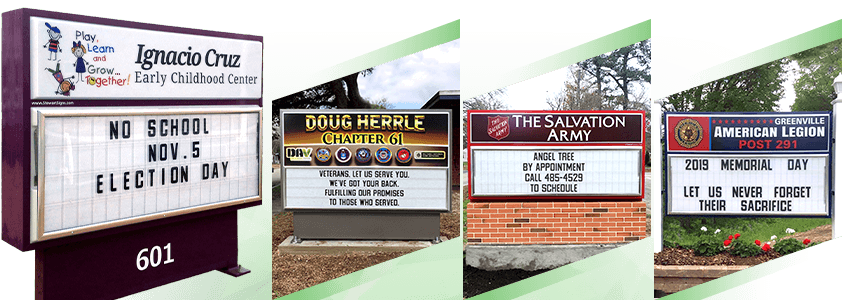 Changeable Letter Signs