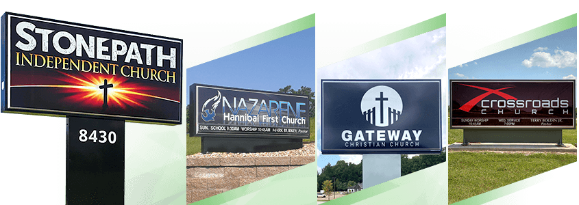 Light Box Church Signs