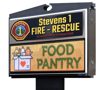 Integrated LED Signs