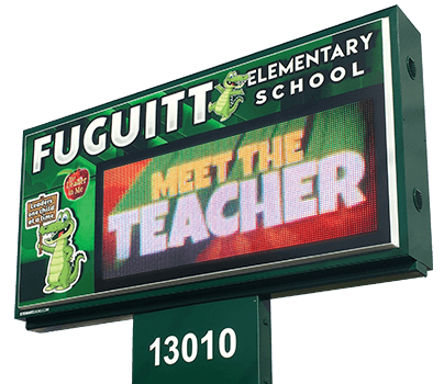 Integrated LED Signs