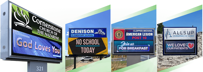 Outdoor LED Signs & Churches, Schools & More | Stewart Signs