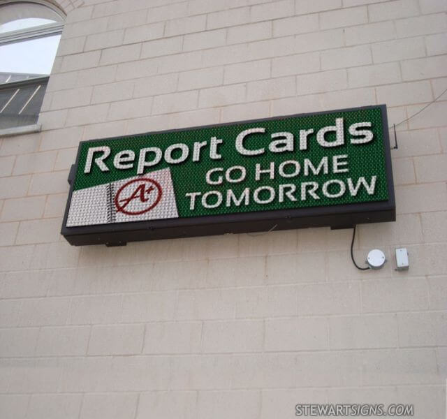 School Sign for Committee for Early Childhood Development