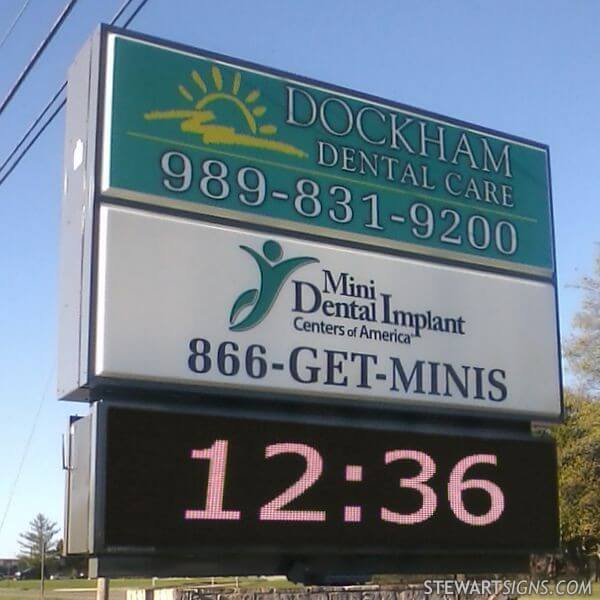 Business Sign for Dockham Dental Care