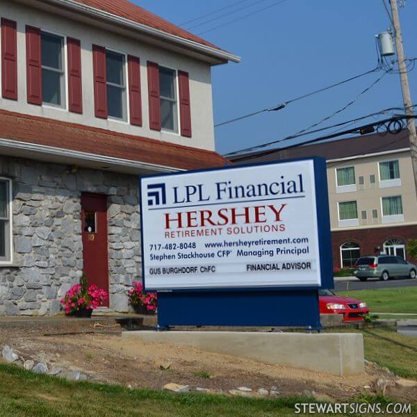Business Sign for Hershey Retirement Solutions Inc.