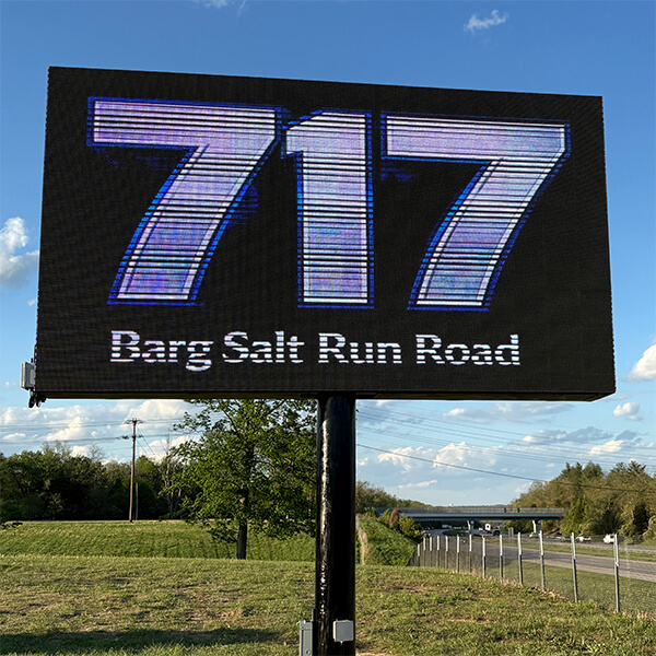 Church Sign for Eastgate Baptist Church