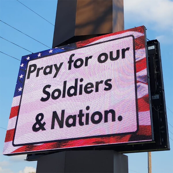 Church Sign for North End Baptist Church