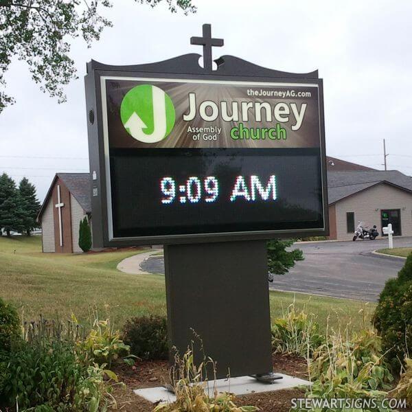 Church Sign for Journey Church