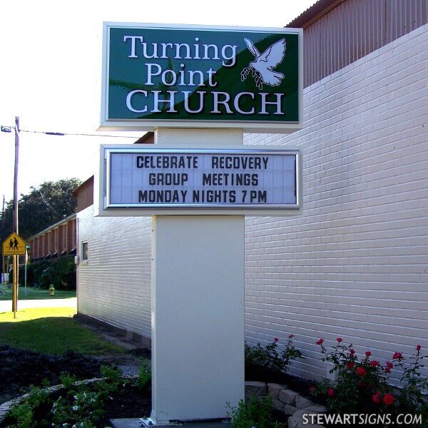 Church Sign for Turning Point Church