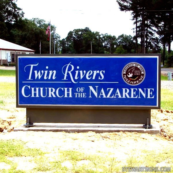 Church Sign for First Church of the Nazarene