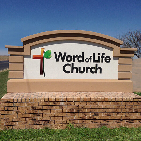 Church Sign for Word of Life Church