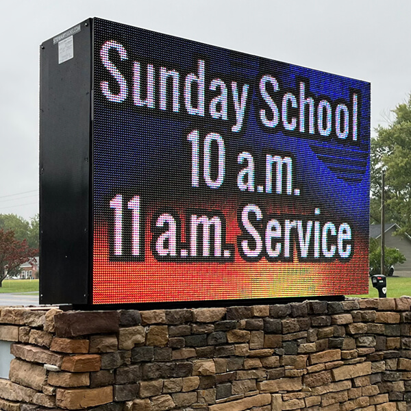 Church Sign for Word of Life Ministries