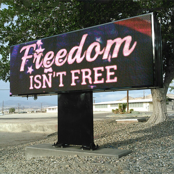 Military Sign for Fleet & Family China Lake