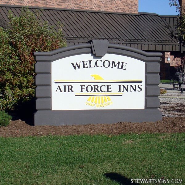 Military Sign for Air Force Inns