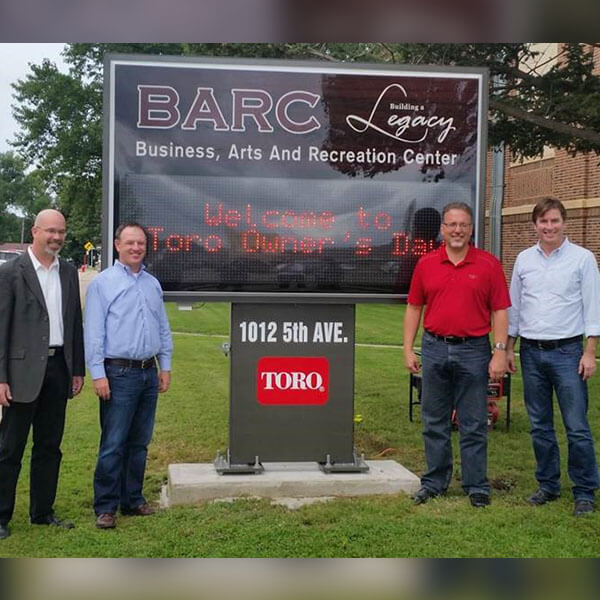 Municipal Sign for Barc, Inc.