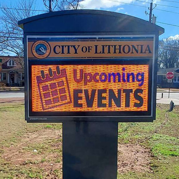 Municipal Sign for City of Lithonia