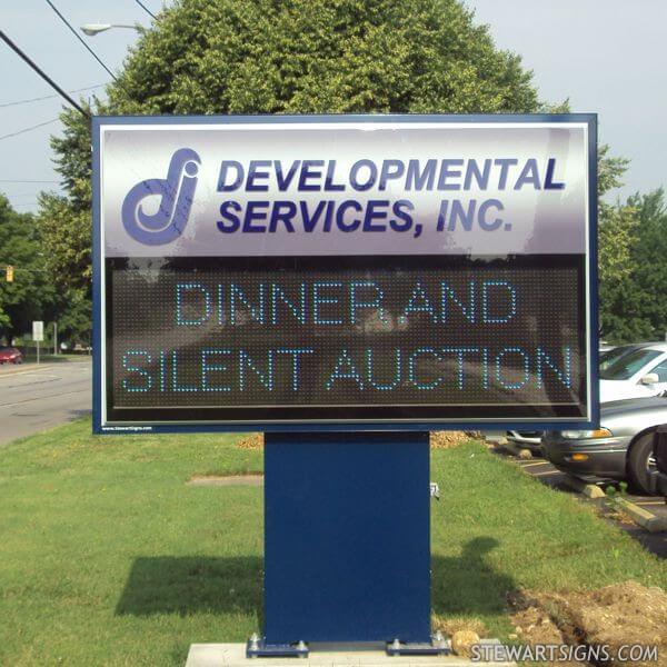 Municipal Sign for Developmental Services, Inc.