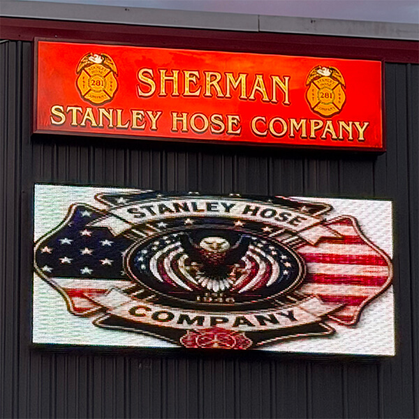 Municipal Sign for Stanley Hose Company Fire Department