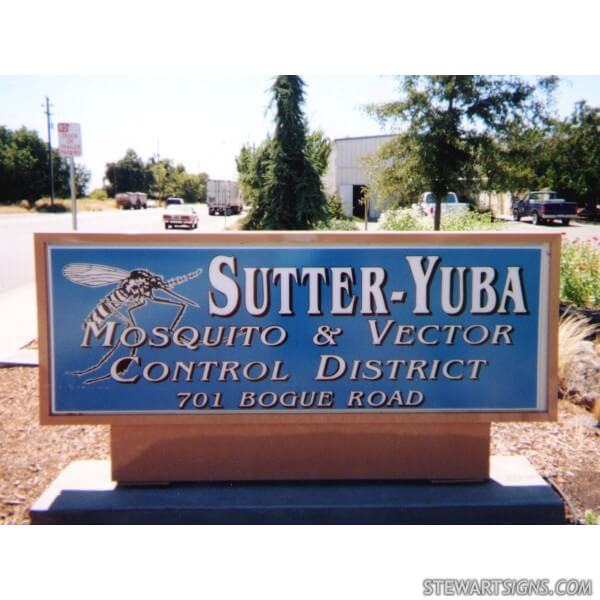 Business Sign for Sutter - Yuba Mosquito and Vector Co