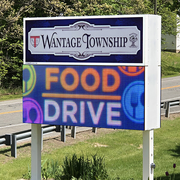 Municipal Sign for Wantage Township