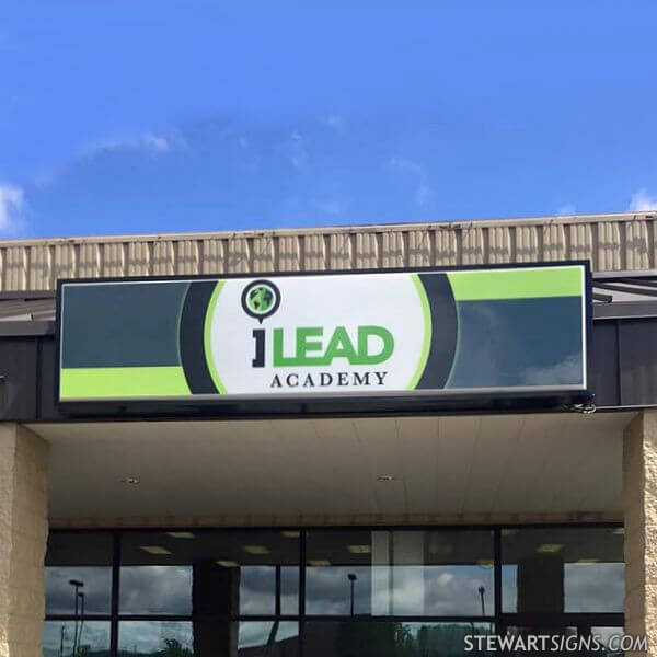 School Sign for Ilead Academy