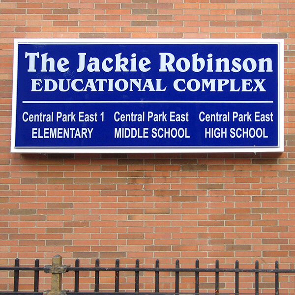 School Sign for Central Park East High School