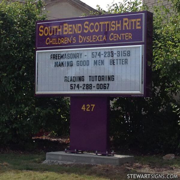 School Sign for Children's Dyslexia Center