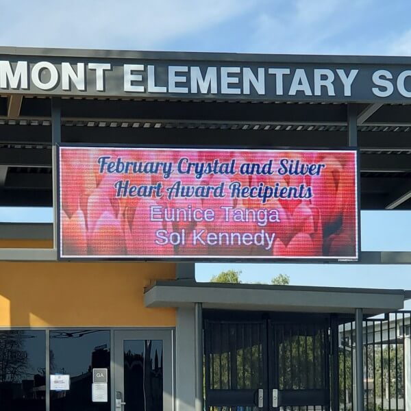 School Sign for Westmont Elementary School