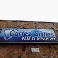 Business Sign for Cortez Smiles Family Dentistry