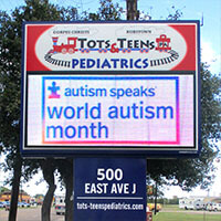 Business Sign for Tots & Teens Pediatrics