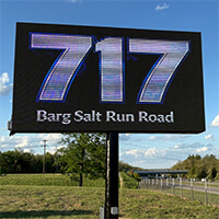 Church Sign for Eastgate Baptist Church