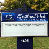 Church Sign for Eastland Park Church of the Nazarene