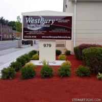 Church Sign for Westbury Gospel Tabernacle