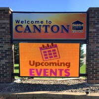 Civic Sign for Canton Community Association