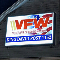 Civic Sign for VFW Post 1132