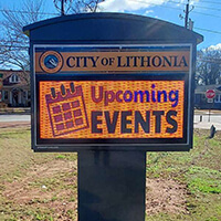 Municipal Sign for City of Lithonia