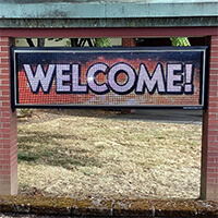 Municipal Sign for Cowlitz County Historical Museum