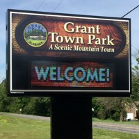 Municipal Sign for Town of Grant