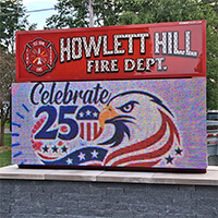 Municipal Sign for Howlett Hill Fire Department