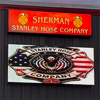 Municipal Sign for Stanley Hose Company Fire Department