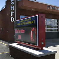 Municipal Sign for Stanford Heights Fire Department