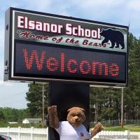 School Sign for Elsanor  School