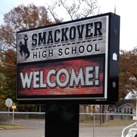 School Sign for Smackover High School